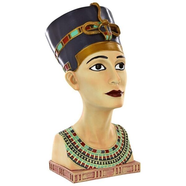 Design Toscano QL1242213 8 1/2 Inch Large Queen Nefertiti Bust