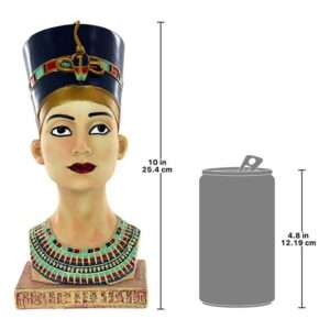 Design Toscano QL1247210 6 Inch Medium Queen Nefertiti Bust