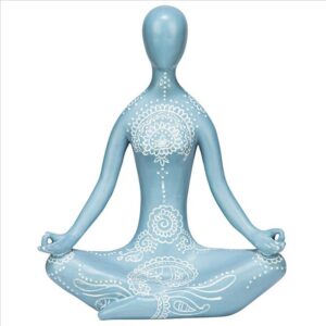 Design Toscano QL1274 8 Inch Spiritual Zen Yoga Meditation Statue