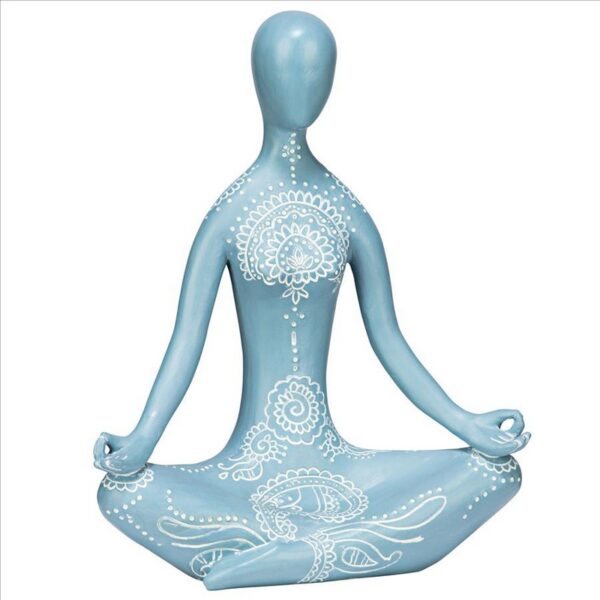 Design Toscano QL1274 8 Inch Spiritual Zen Yoga Meditation Statue