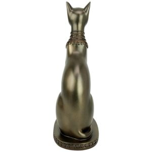 Design Toscano QL14511 4 Inch Large Bastet Cat Goddess of Ancient Egypt Statue