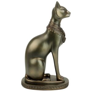 Design Toscano QL14511 4 Inch Large Bastet Cat Goddess of Ancient Egypt Statue