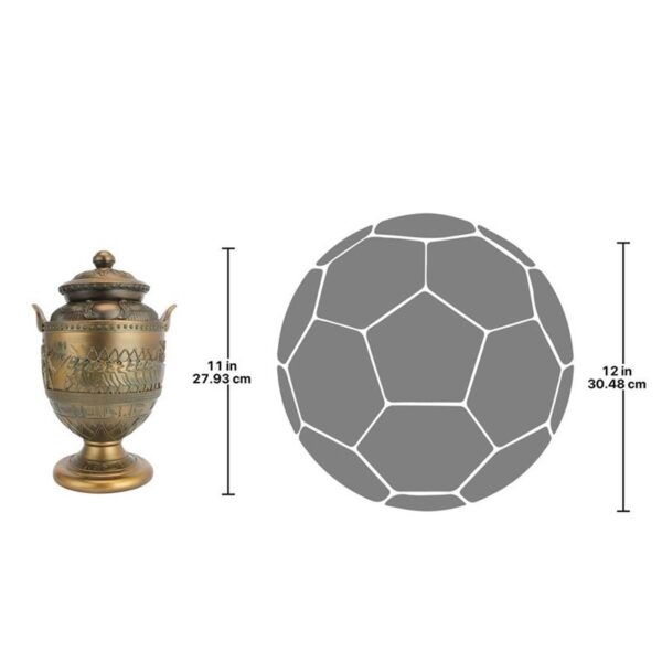 Design Toscano QL14583 8 Inch Divine Cult of Sacred Apis Urn