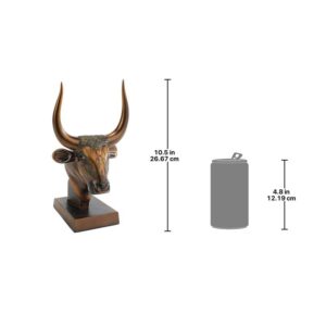 Design Toscano QL161311 6 1/2 Inch Apis the Bull Bust