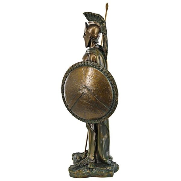 Design Toscano QL1912 4 1/2 Inch Legendary Spartan Warrior Statue