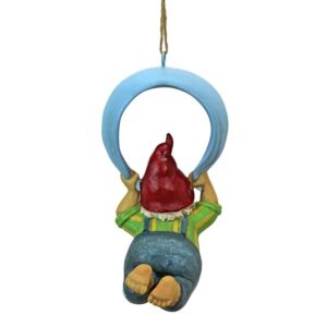 Design Toscano QL30697 4 Inch Paavo and His Parachute Gnome Statue