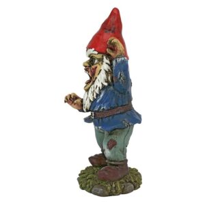 Design Toscano QL30757 4 1/2 Inch Attack of The Dead Zombie Gnome Statue