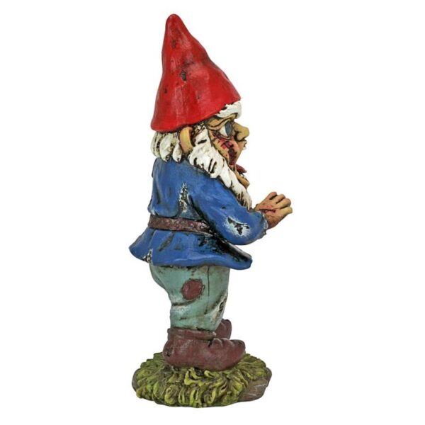 Design Toscano QL30757 4 1/2 Inch Attack of The Dead Zombie Gnome Statue