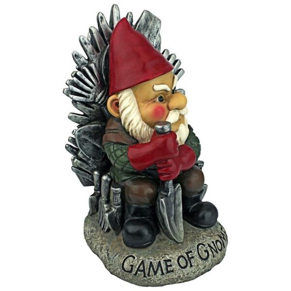 Design Toscano QL30818 6 Inch Game of Gnomes Statue