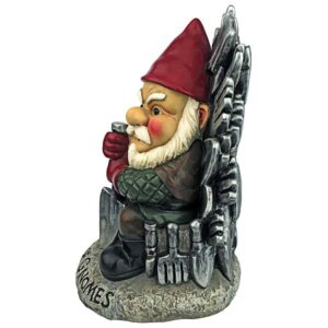 Design Toscano QL30818 6 Inch Game of Gnomes Statue