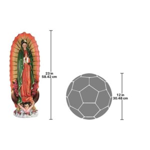 Design Toscano QL3909 10 Inch Medium Virgin of Guadalupe Statue