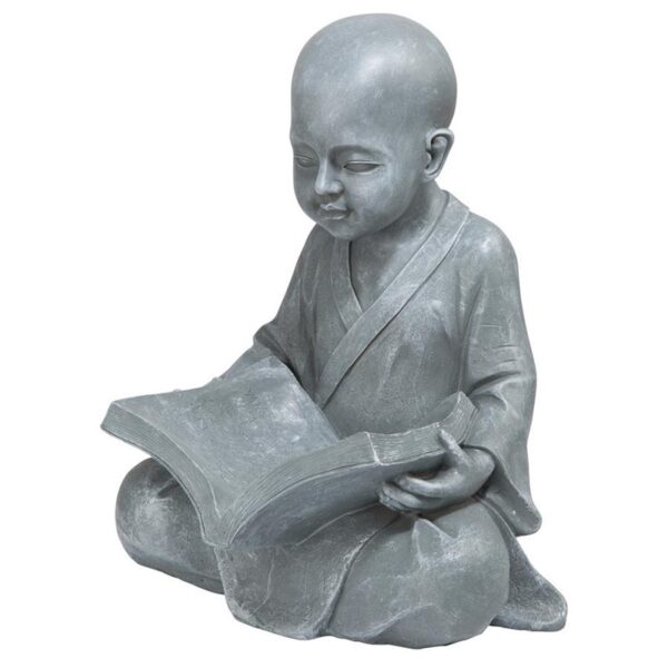 Design Toscano QL4195 9 Inch Baby Buddha Studying Statue