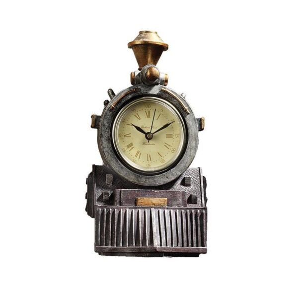 Design Toscano QL55635 5 1/2 Inch All Aboard Locomotive Wall Clock