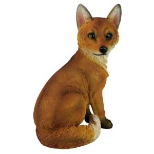 Design Toscano QL56241 10 Inch Woodland Fox Garden Statue