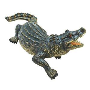 Design Toscano QL56979 25 Inch Agitated Alligator Statue