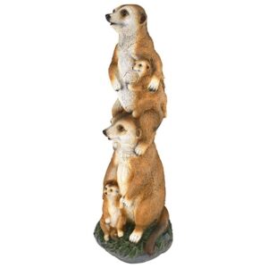 Design Toscano QL57526 Meerkat Generations Garden Statue