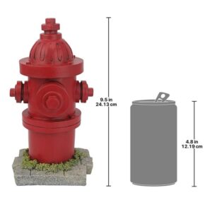 Design Toscano QL5992 5 Inch Small Fire Hydrant Statue