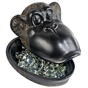 Design Toscano QL681 4 1/2 Inch Monkey Trove Trinket Box