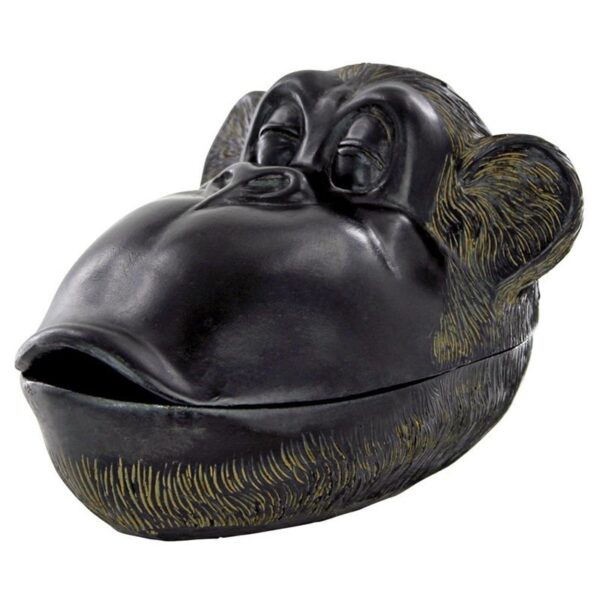 Design Toscano QL681 4 1/2 Inch Monkey Trove Trinket Box