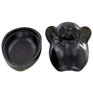 Design Toscano QL681 4 1/2 Inch Monkey Trove Trinket Box