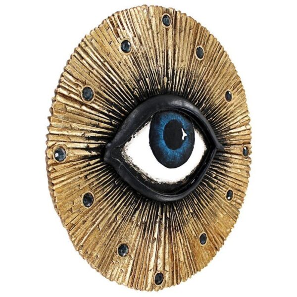 Design Toscano QL70075 10 Inch Large All Seeing Eye Wall Sculpture