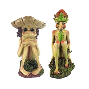 Design Toscano QL915824 14 1/2 Inch Set of Svenska and Theodore Trolls