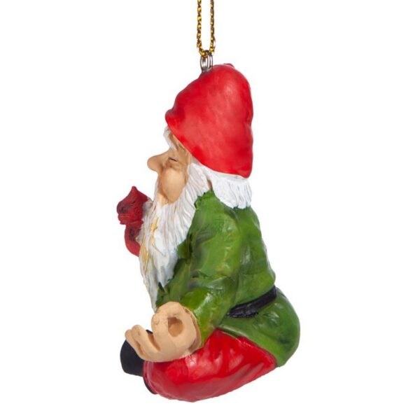 Design Toscano QM17010 3 Inch Zen Gnome Holiday Ornament