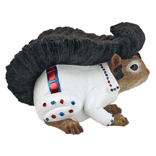 Design Toscano QM17042 4 1/2 Inch Elmer the Rock and Roll Squirrel Statue