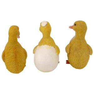 Design Toscano QM200 3 Inch Duckling Brood Garden Statues, Set of 3