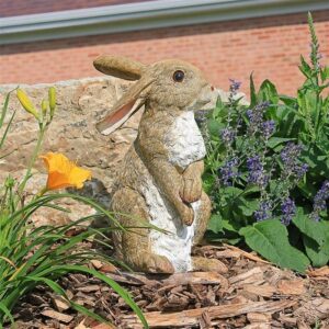 Design Toscano QM200681 6 1/2 Inch Hopper the Bunny Garden Rabbit Statue