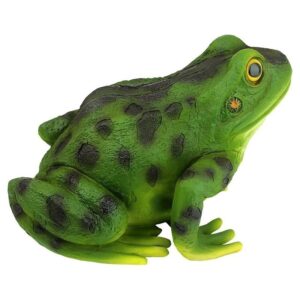 Design Toscano QM20510 6 1/2 Inch Ribbit the Frog Garden Statue