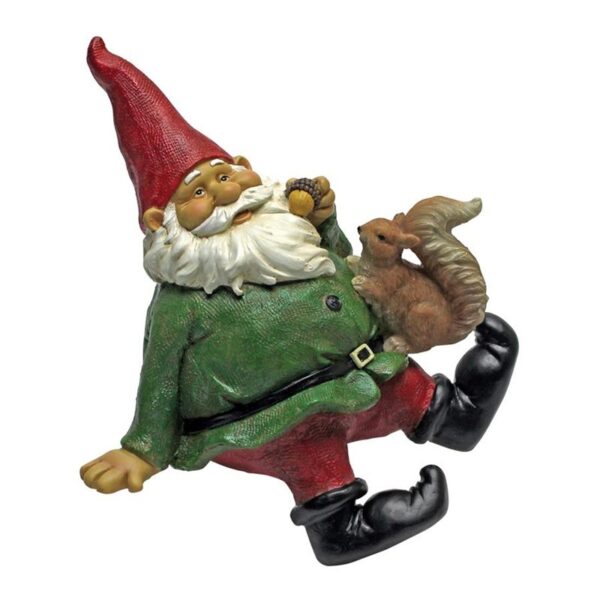 Design Toscano QM208561 5 Inch Osbert the Garden Gnome Shelf Sitter