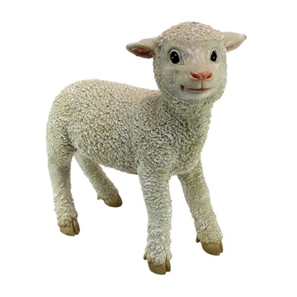 Design Toscano QM21056 12 Inch Ramses Standing Lamb Statue