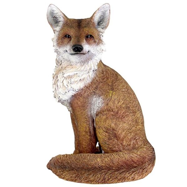 Design Toscano QM22092 9 Inch Fabian the Flamboyant Fox Garden Statue