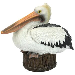 Design Toscano QM22398 12 Inch Dock of the Bay Pelican Statue