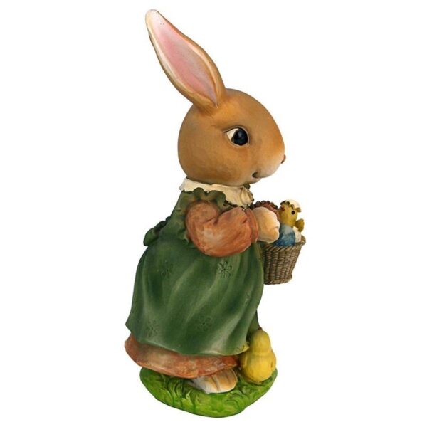 Design Toscano QM226182 7 Inch Bunny Hop Mother Rabbit Statue