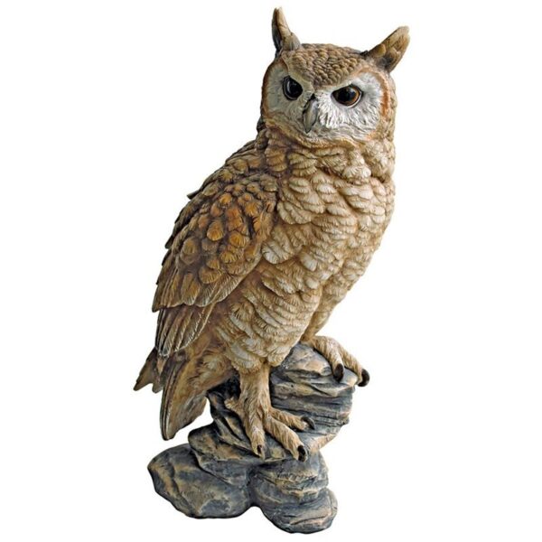 Design Toscano QM2334000 9 Inch Perching Forest Owl Statue