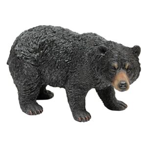 Design Toscano QM24217001 5 Inch Walking Bear Statue - Black