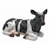 Design Toscano QM24251001 8 Inch Daisy the Lounging Cow Statue