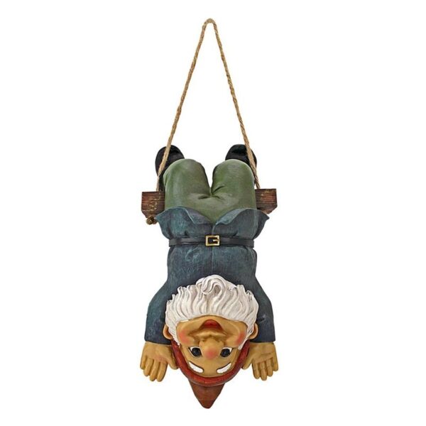 Design Toscano QM2452500 6 Inch Alfie the Acrobat Swinging Gnome Statue