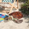 Design Toscano QM2517500 19 Inch Flat Back Sea Turtle Statue