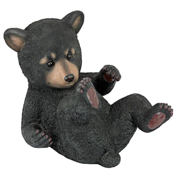 Design Toscano QM2592800 10 Inch Rolling Bear Cub Statue