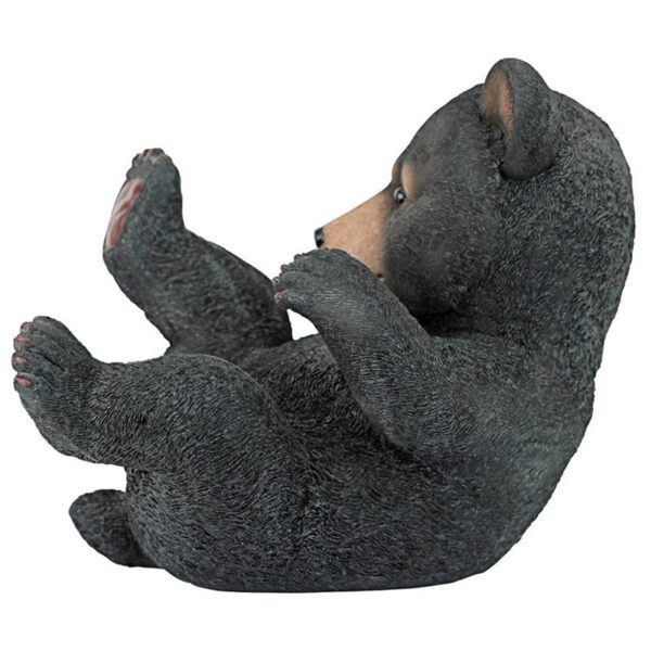 Design Toscano QM2592800 10 Inch Rolling Bear Cub Statue