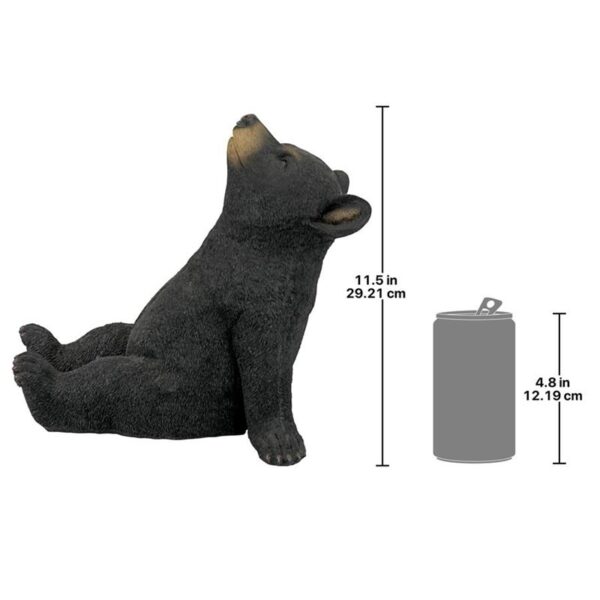 Design Toscano QM2622000 10 Inch Catching Rays Bear Cub Statue