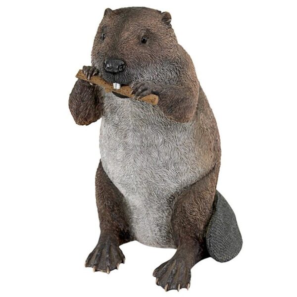 Design Toscano QM2677800 9 Inch Dam Building Beaver Statue