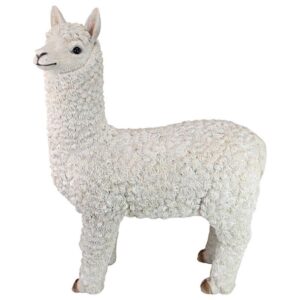 Design Toscano QM2680100 18 1/2 Inch Large Alpaca Statue