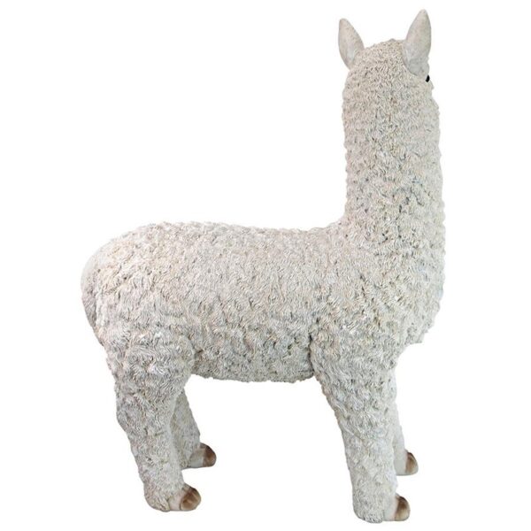 Design Toscano QM2680100 18 1/2 Inch Large Alpaca Statue