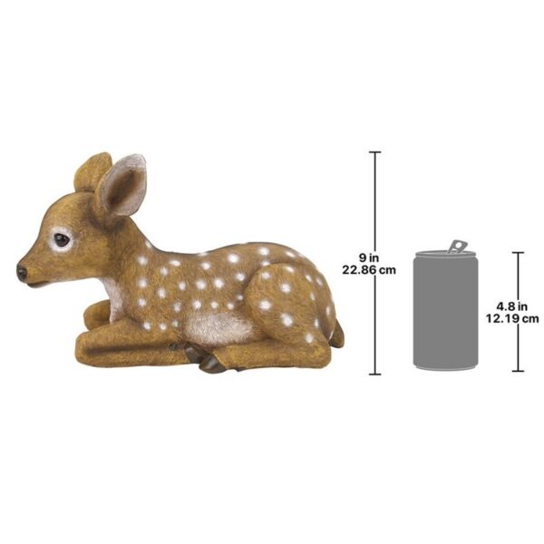 Design Toscano QM2787100 14 1/2 Inch Darby The Forest Fawn Statue