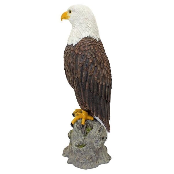 Design Toscano QM2810400 7 1/2 Inch Majestic Mountain Eagle Garden Statue