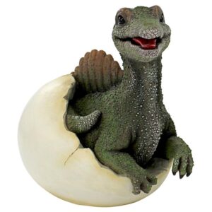 Design Toscano QM2824700 12 1/2 Inch Spinosaurus Dinosaur Egg Statue